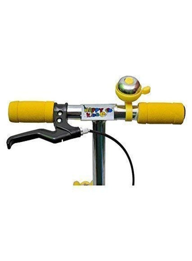 NEYU Skate Scooter for Kids 3 Wheel Lean to Steer 3 Adjustable Height with Suspension for Kids Boys & Girls (Yellow) - Image 5